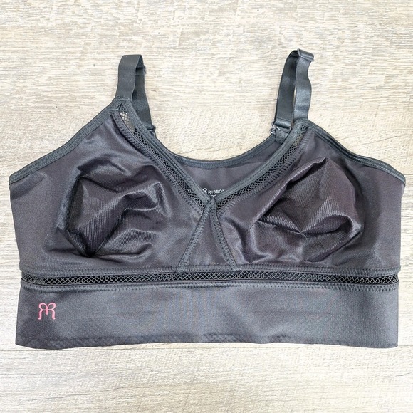 Ruby Ribbon Other - Ruby Ribbon Siren Lace Demiette Bra Black Wireless Pullover Style 1760 Size 32
